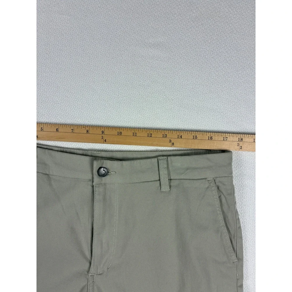 Joe's Jeans Trouser Short Abalone Green Minimalist Preppy 34